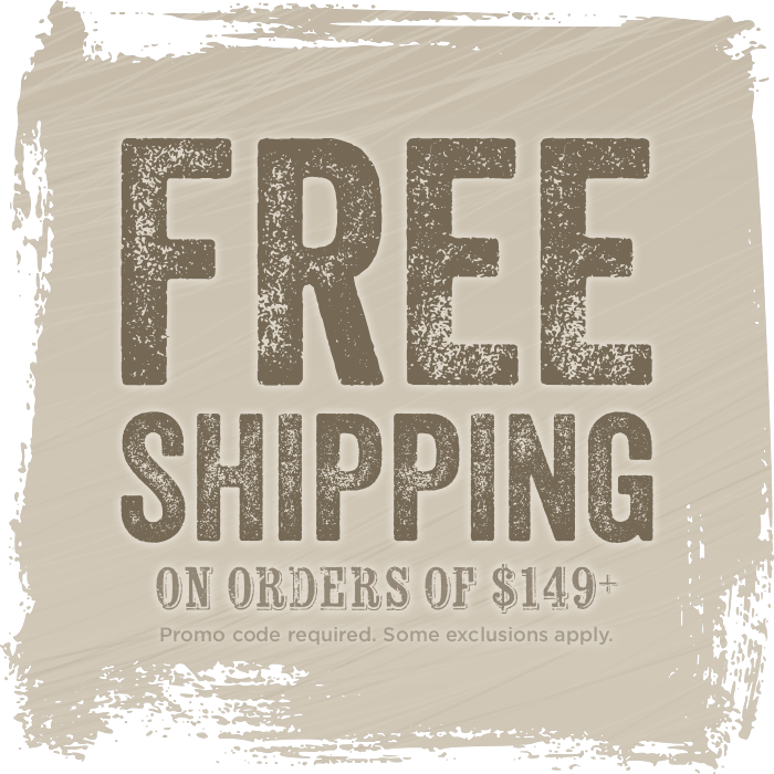 Free Ground Shipping on $149+ Orders with promo code APR25P1