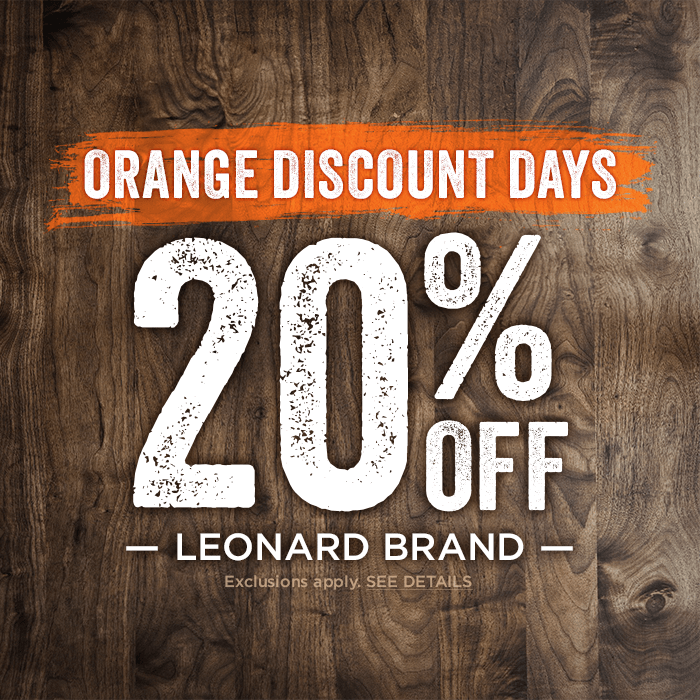 20% Off Leonard Brand with promo code 20AML25PC