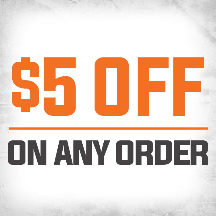 Coupon Image - $5 Off Any Order