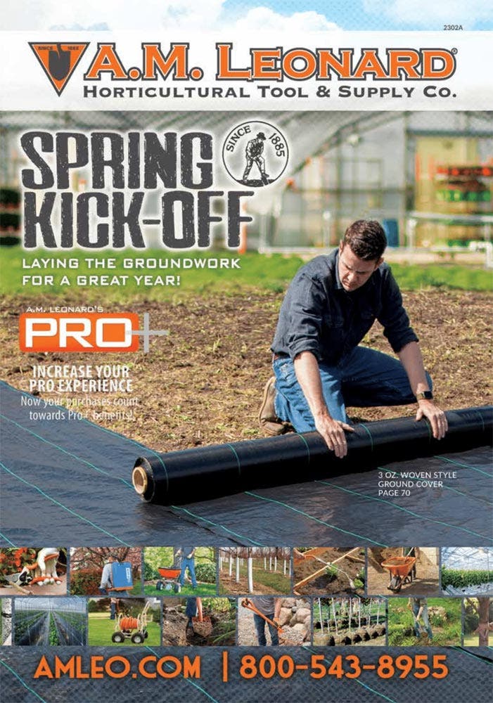 A.M. Leonard February 2023 Digital Catalog Cover
