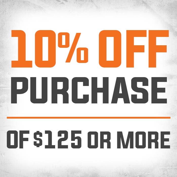 Coupon Image - 10% Off Purchase of $125 or More