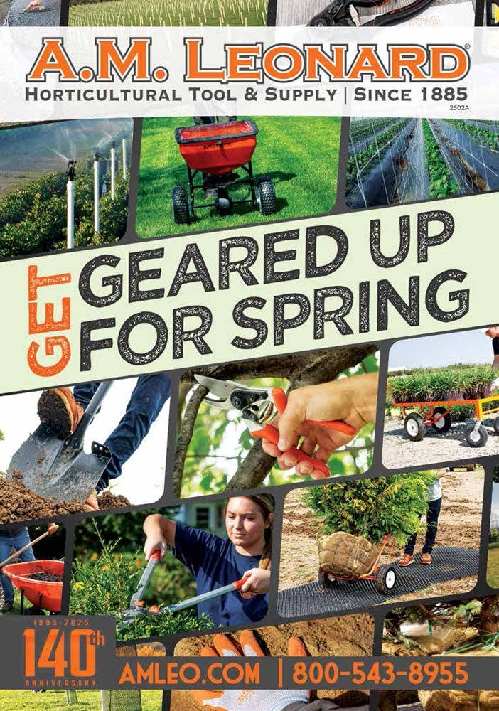 A.M. Leonard February 2025 Digital Catalog Cover