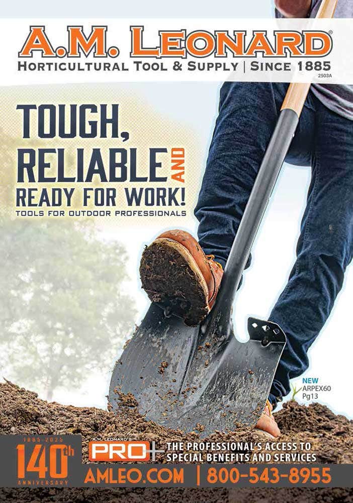 A.M. Leonard March 2025 Digital Catalog Cover