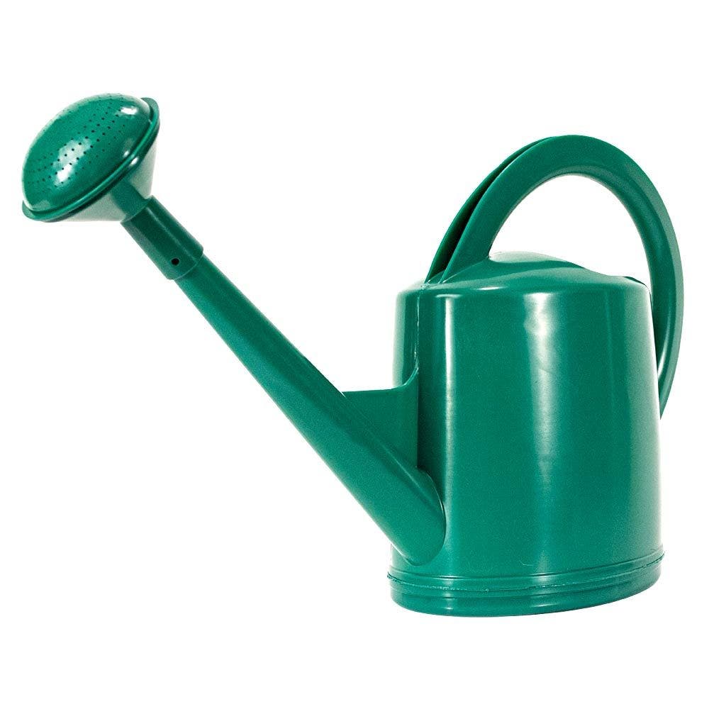 Image of Dramm Plastic Watering Can, 7-Liter with Removable Medium Spray Rose